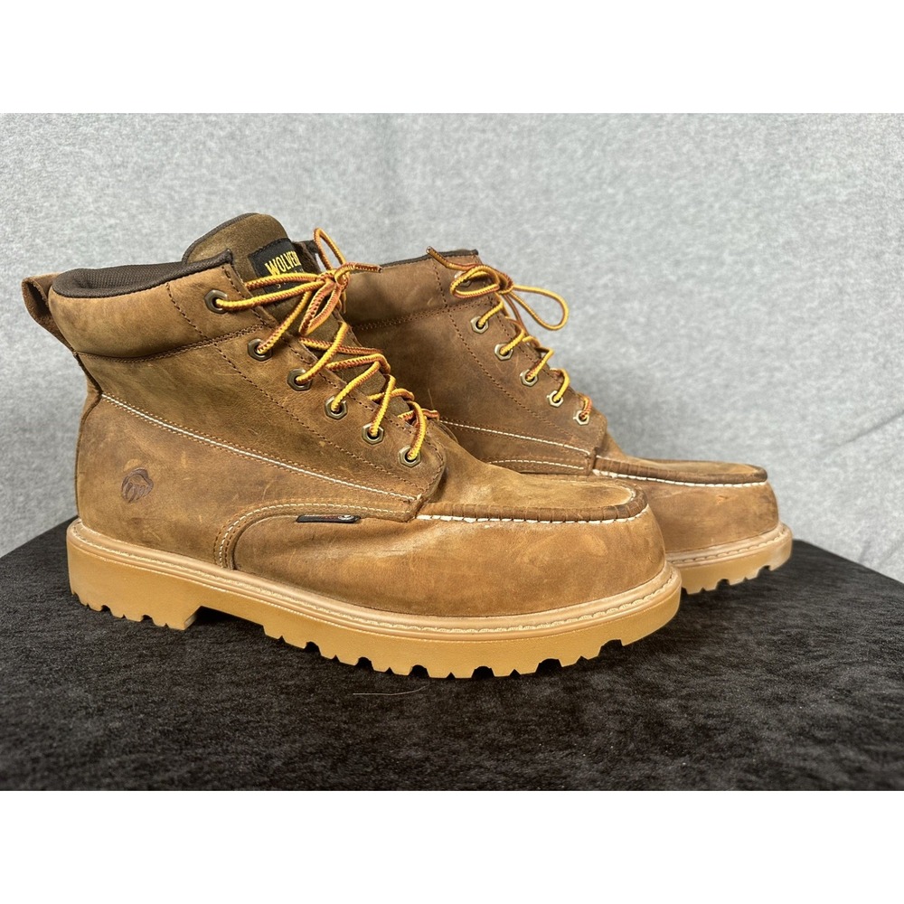 Wolverine Floorhand Moc Toe Work Boots W221049 Steel Toe Waterproof Mens 12EW